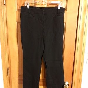 Black skinny trousers
