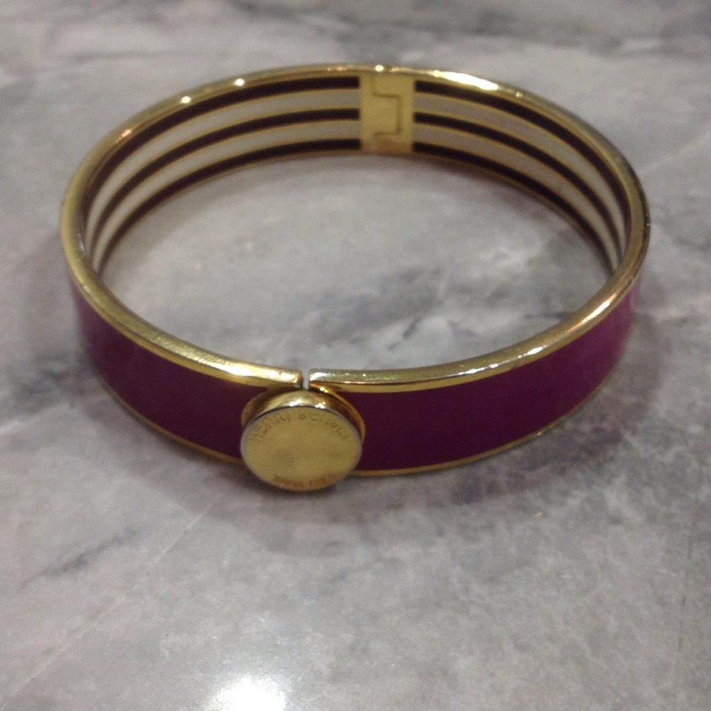Henri Bendel Magenta Pink Clasp Bracelet
