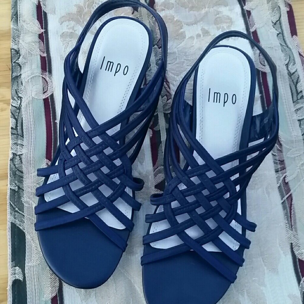 Navy Blue Sandals