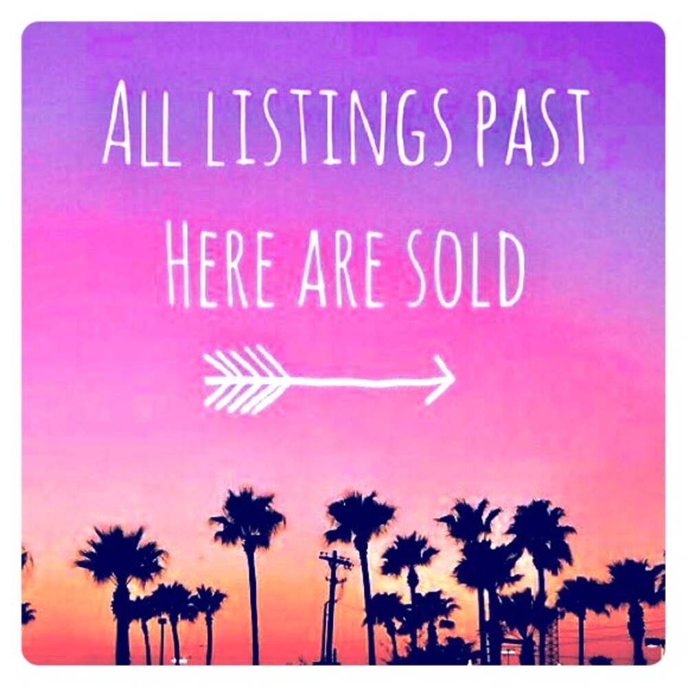 Everything thing past this point is sold!