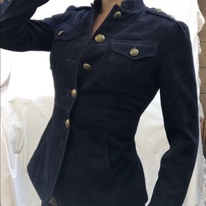 Awesome Navy Structured Jacket!