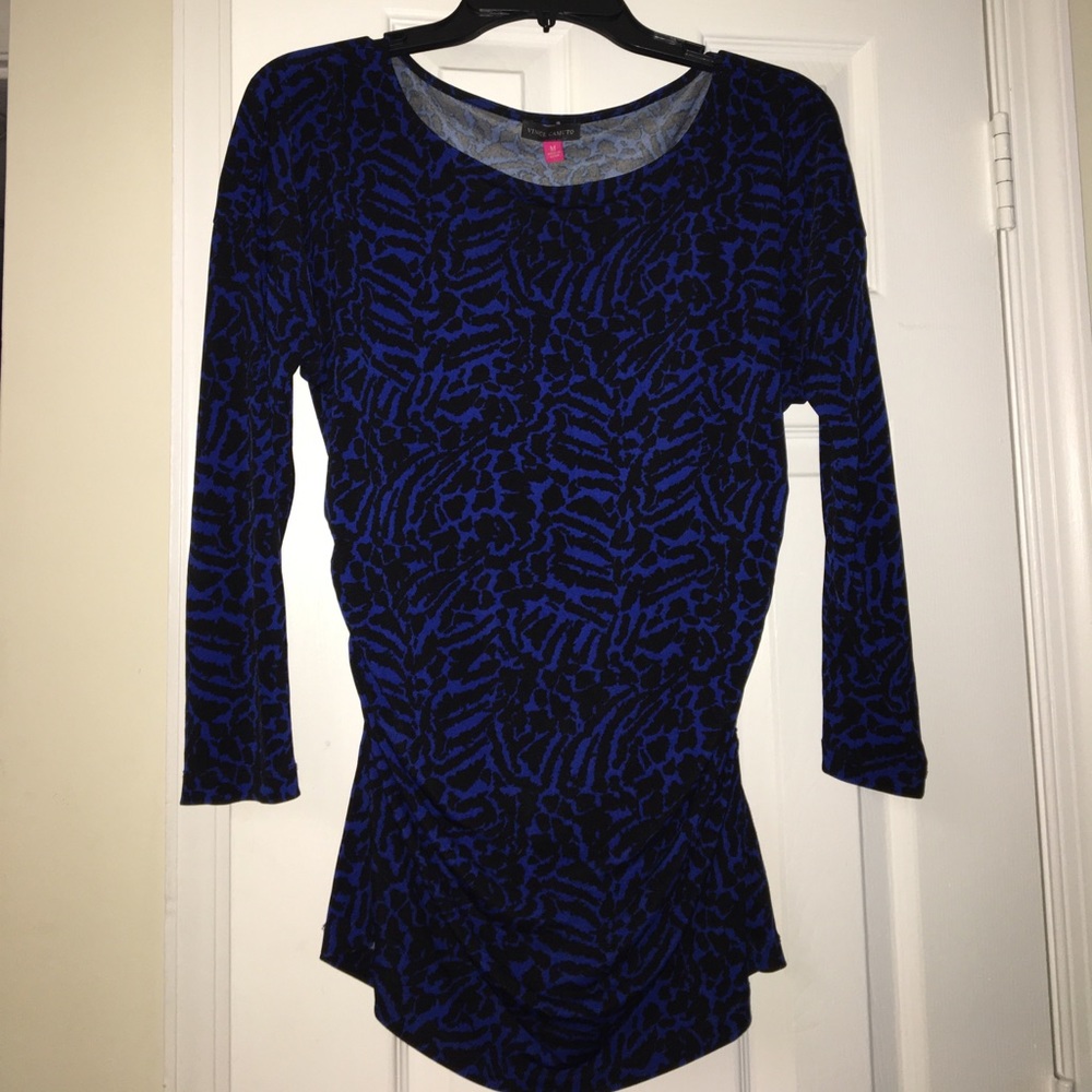 Vince Camuto Black n Blue Print