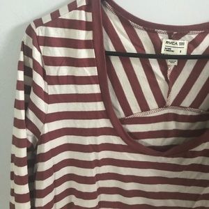 RVCA striped shirt