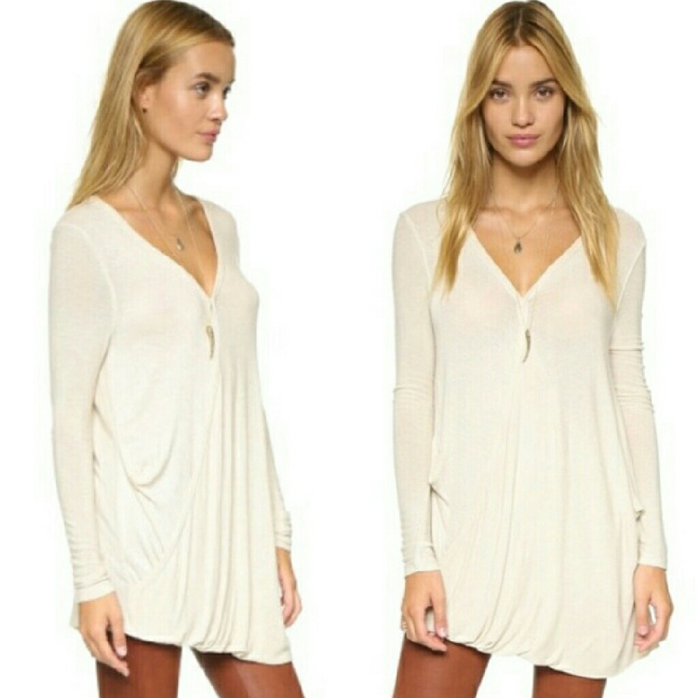 Free People Wrap Sweater blouse