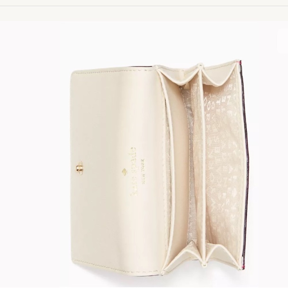 NWT Kate Spade Vivid Snapdragon Pink Wallet - Picture 2 of 8