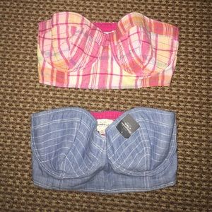 Abercrombie and Fitch Bandeau tops