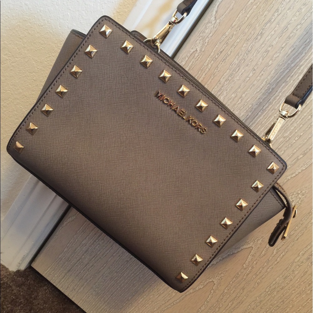 Studded Michael Kors Selma Bag