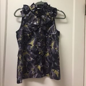 💙 Jcrew Ruffle Top