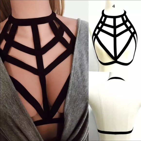 Harness cage bra - Picture 2 of 4