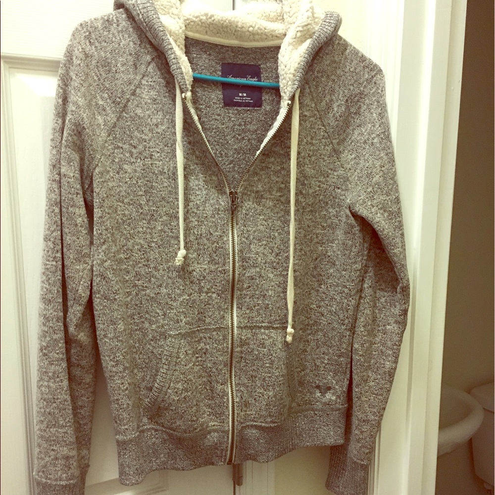 Grey AE zip up