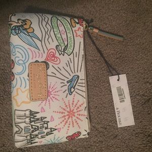 Dooney and Bourke Disney Castle Cosmetic Bag NWT