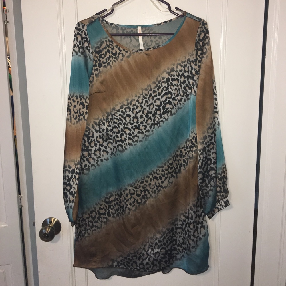 Reneec. Long Sleeve Dress .
