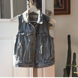 Madewell denim vest