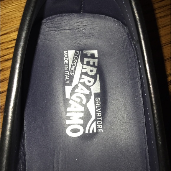 Salvatore ferragamo black loafer- new