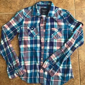 American eagle flannel shirt