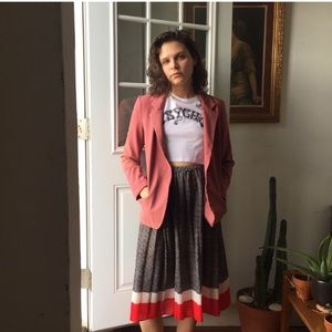Dusty rose blazer from urban outfitters