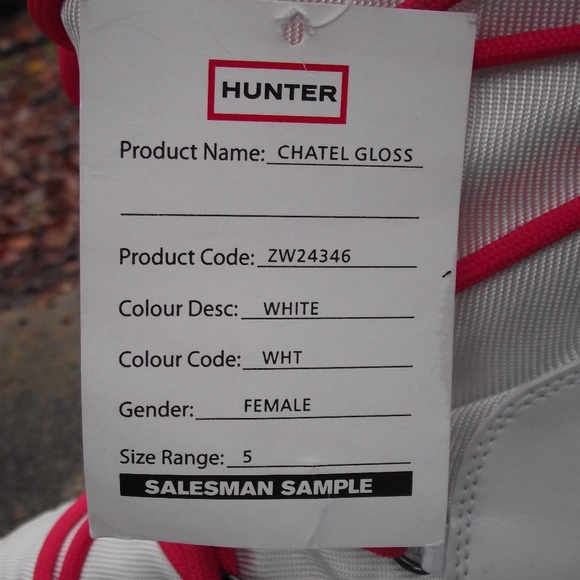 White Chatel Snow Hunter Boots Size 9 - Picture 8 of 8