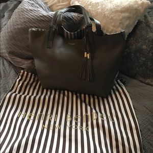 Henri Bendel leather tote