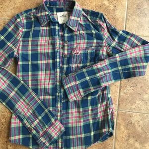 Hollister flannel button down