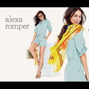 Denim Romper