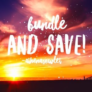 Thanks for checking out my closet. Bundle & save!