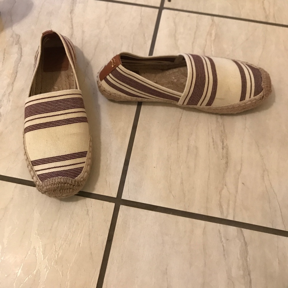 SOLD Tory Butch espadrille flats