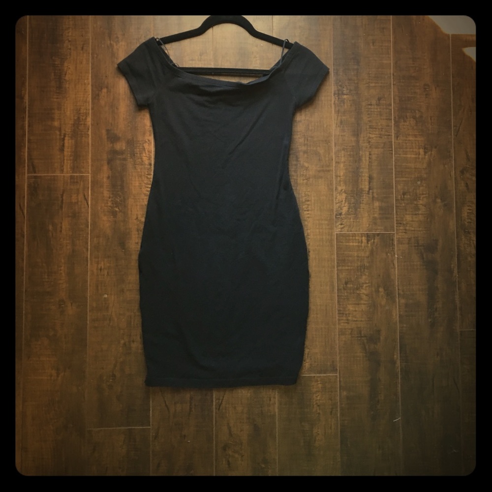 Express Boat Neckline Dress