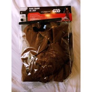 Halloween Child Star Wars Costume Brown Jedi Robe