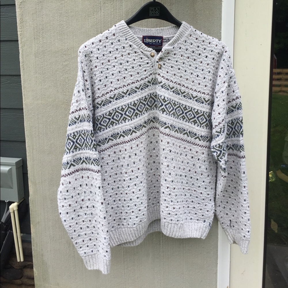 Liberty by Exacta Vintage Ski Sweater