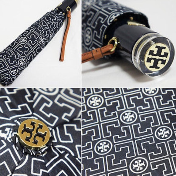 Tory Burch Accessories - 🆕Tory Burch regular size Navy & White umbrella.