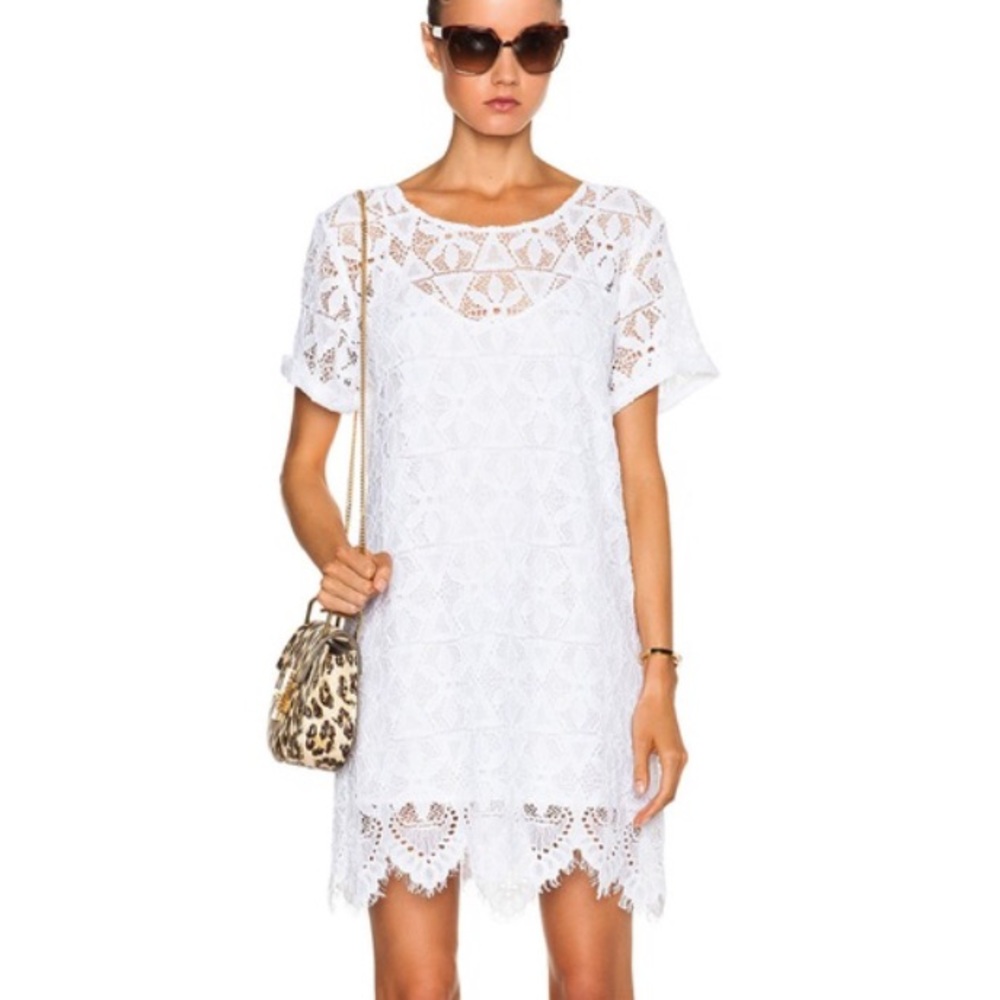 Frame Denim Lace Dress