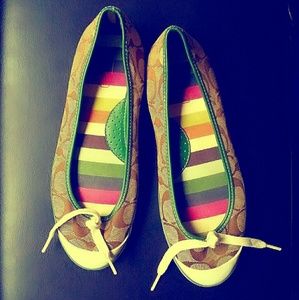 Coach Melissa Sneaker Style Ballet Flats