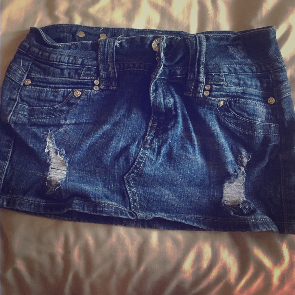 Jean skirt
