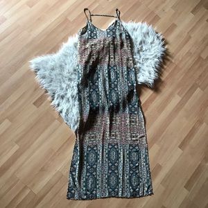 Printed Maxi Dress