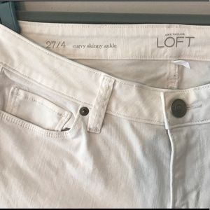 👖And Taylor LOFT curvy skinny jeans