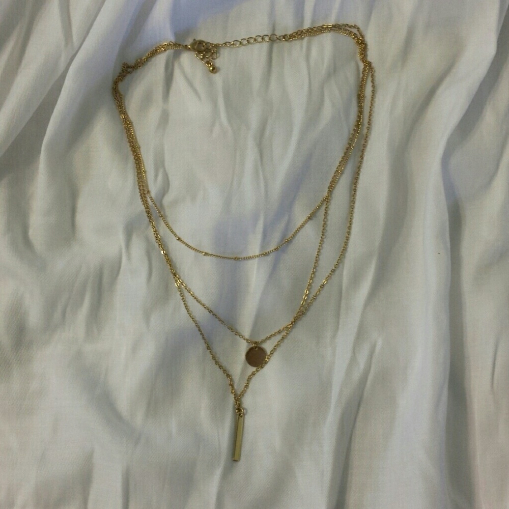 3 chain necklace