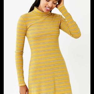 Urban Outfitters BDG Ribbed Turtleneck Dress Small