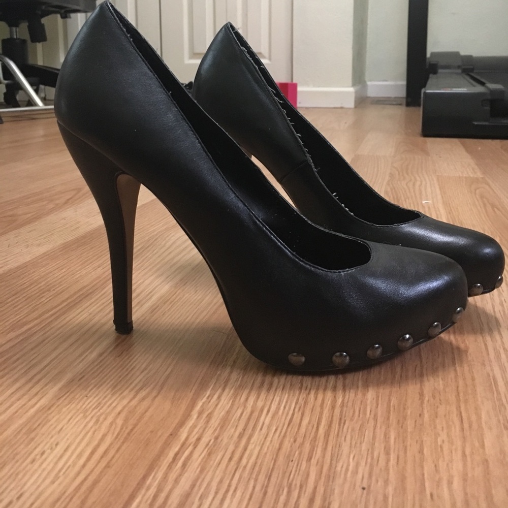 Aldo platform studded heels