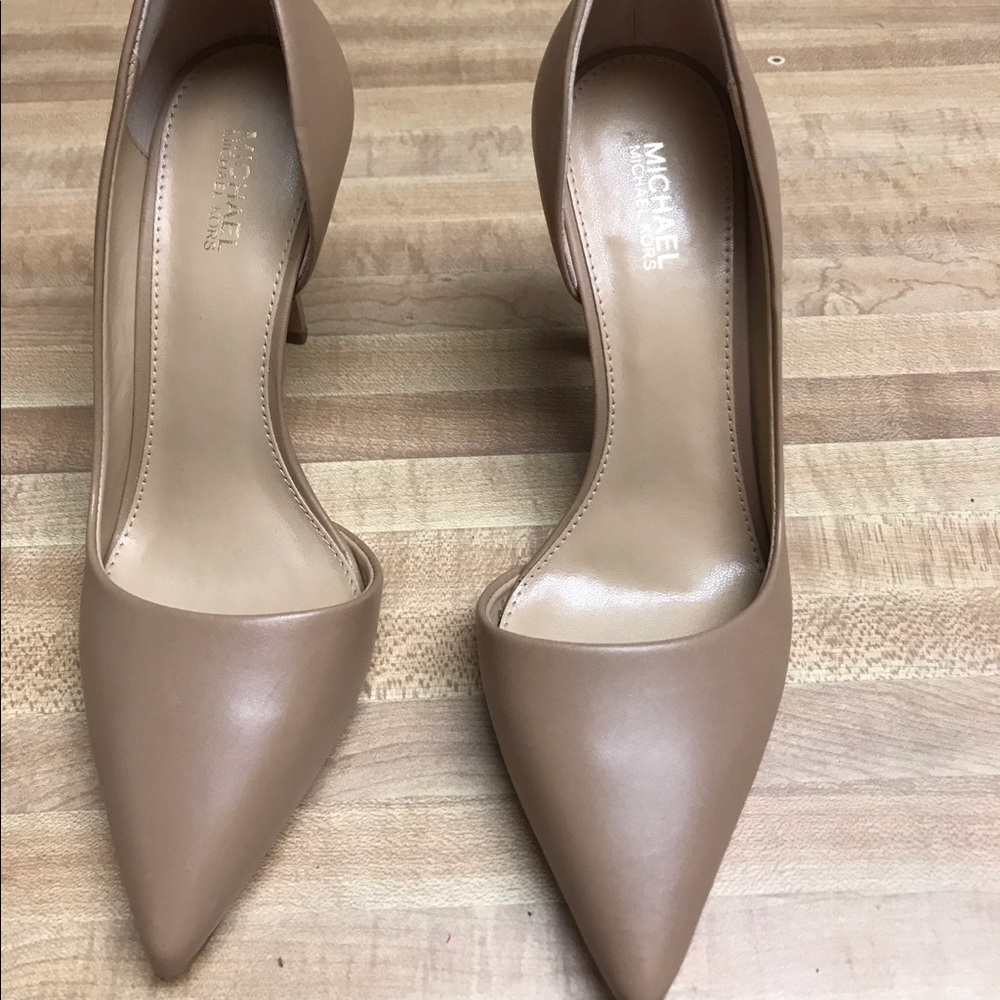Nude MK heels