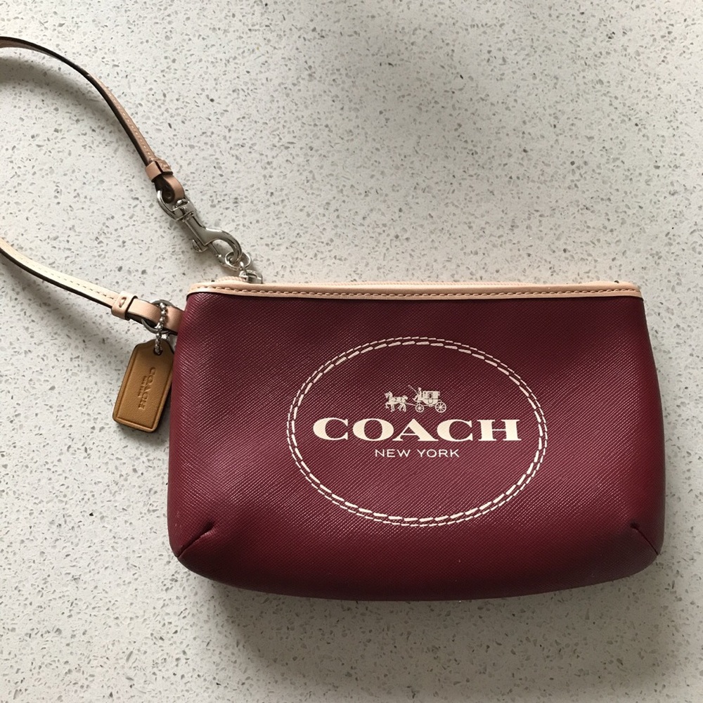 Vintage Coach wristlet