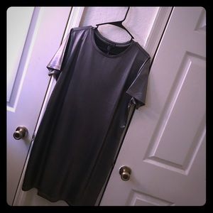 Plus Size Metallic Sheath Dress