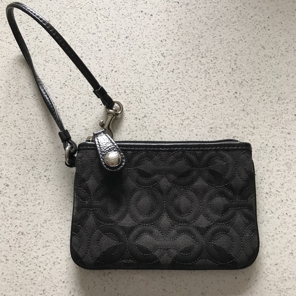 Vintage Coach wristlet