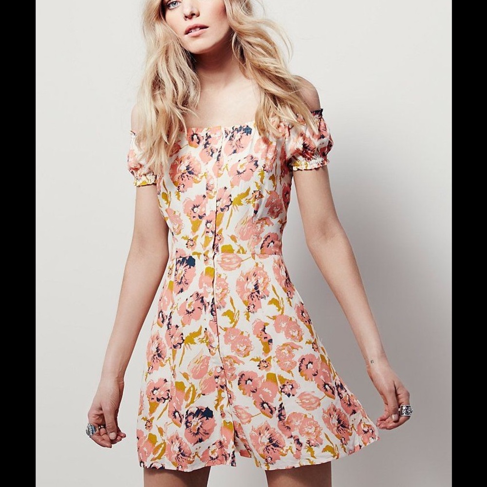 Free People Italian Breeze Mini Dress Size 2
