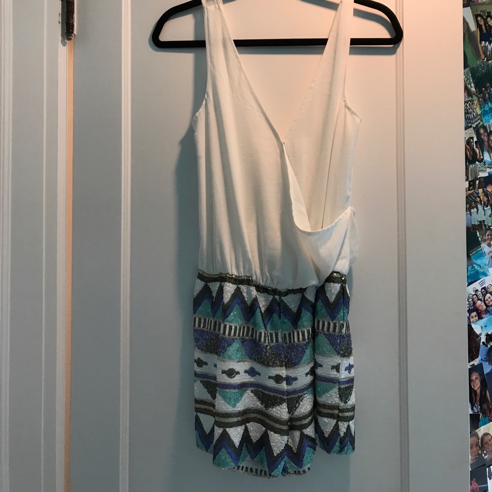 Romper from Mint Julep Boutique