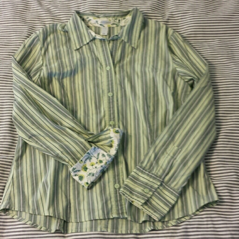 Long sleeve button up shirt