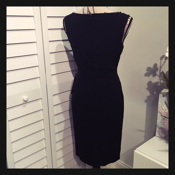 NWT Stunning Embellished Collar Sleeveless Dress - Picture 6 of 6