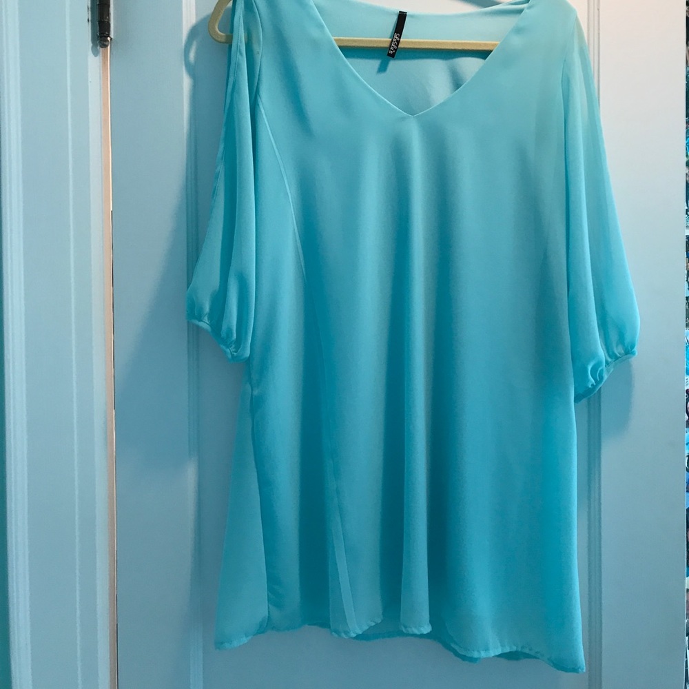 slit sleeve dress from LuLus
