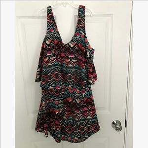 Open back romper