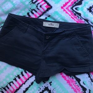 Hollister Shorts Navy Blue