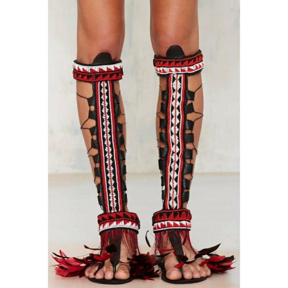 Brother Vellies’s Beaded Maasai Sandals